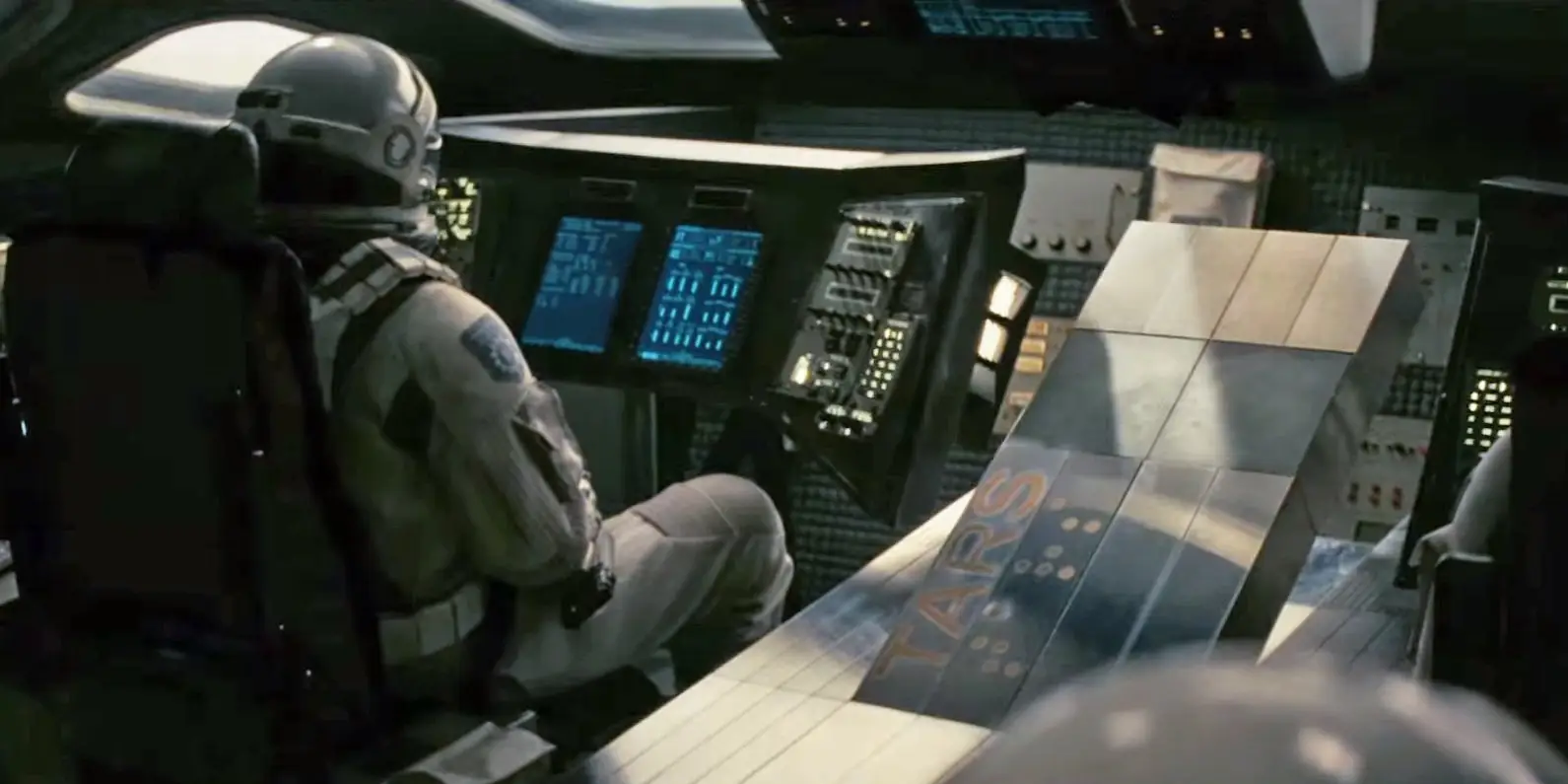 Interstellar Cooper and T.A.R.S.